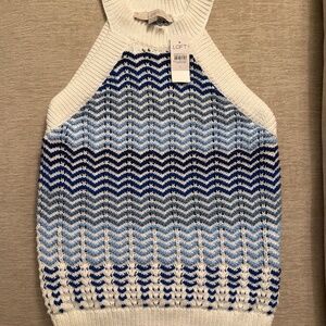 LOFT Chevron Knit Tank Top